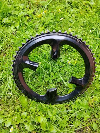 Used Shimano Dura-Ace R9100 53T Chainring bike