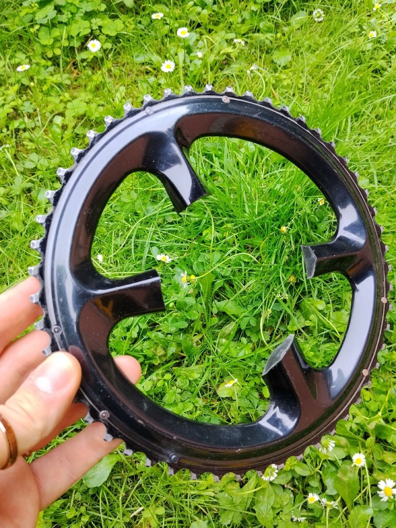 Used Shimano Dura-Ace R9100 53T Chainring bike — image 3 of 4
