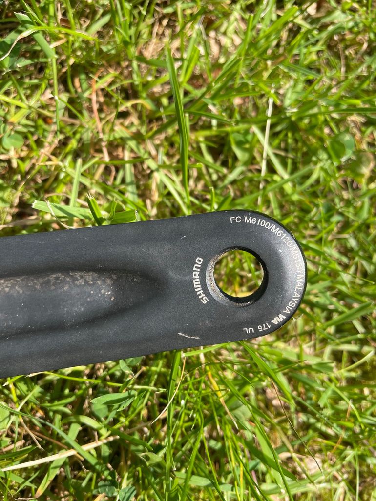 Used Shimano Deore FC-M6100 Crankstel 175mm bike — image 4 of 6