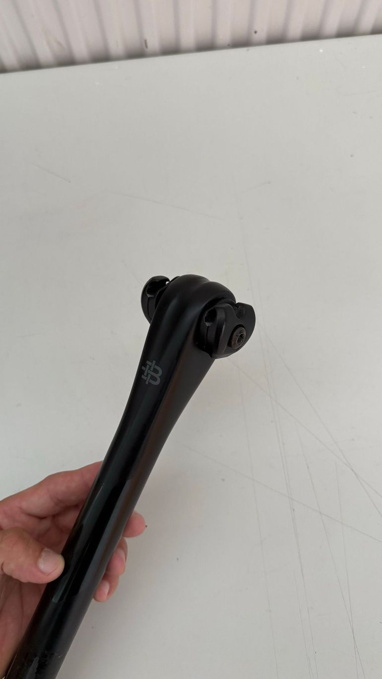 Used Black Inc carbon seatpost 0mm offset 2024 bike — image 2 of 4