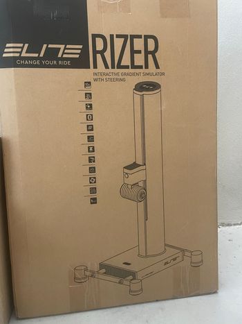 Used Elite Rizer Gradient Simulator bike
