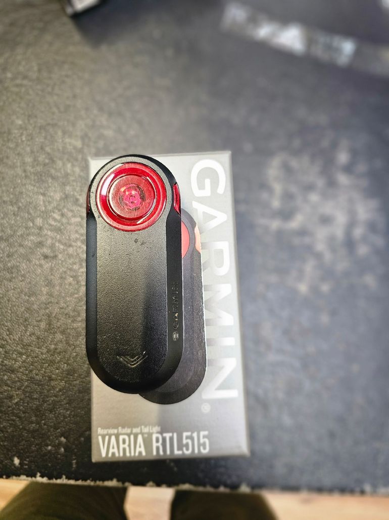 Used Garmin Varia RTL515 Rearview Radar Tail Light 2024 bike — image 1 of 4