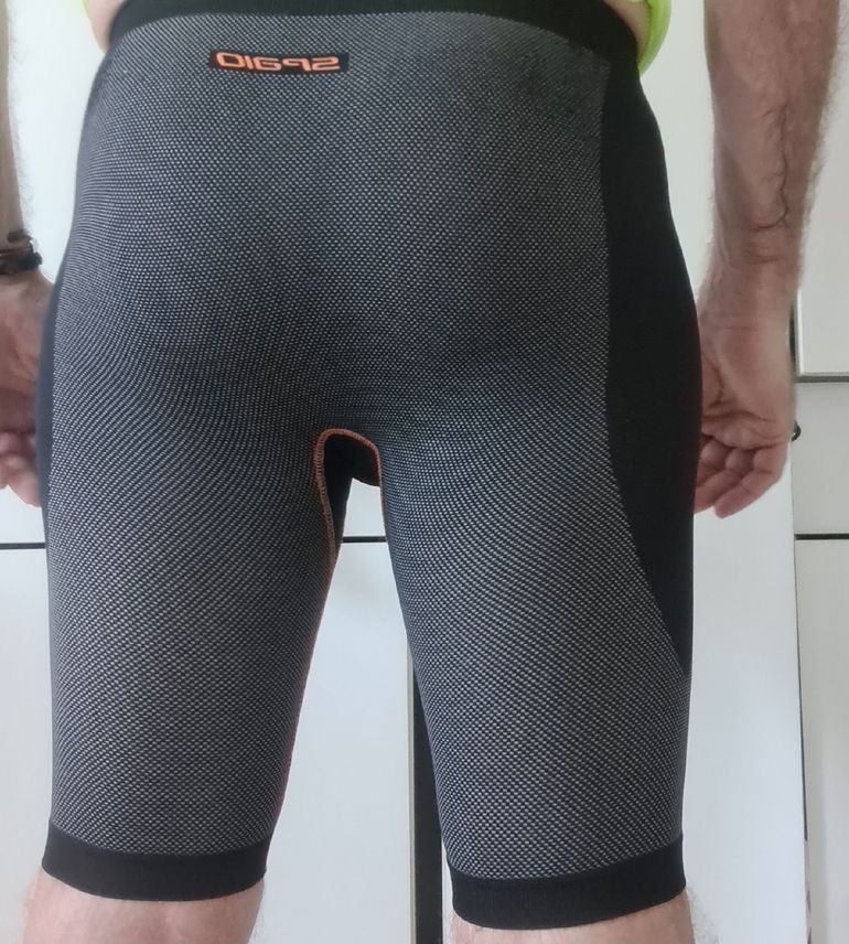 Used spaio shorts running fitness paio tg s uomo bike — image 2 of 4
