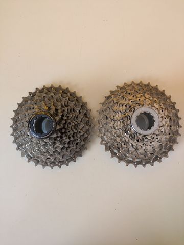 Shimano Cassette Ultegra e 105 Drivetrain & Pedals usato