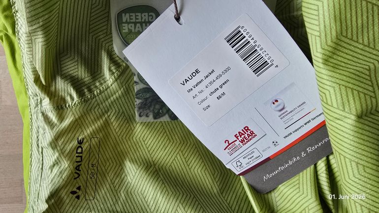 Used VAUDE Me Vatten Jacket bike — image 3 of 3