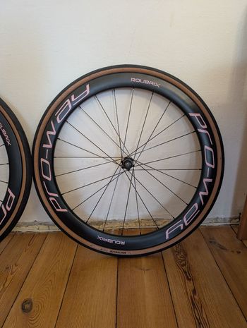 Used pro-way Roubaix Carbon Wheels, 50 mm bike — image 3 of 6