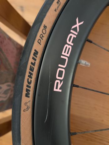 Used pro-way Roubaix Carbon Wheels, 50 mm bike — image 6 of 6