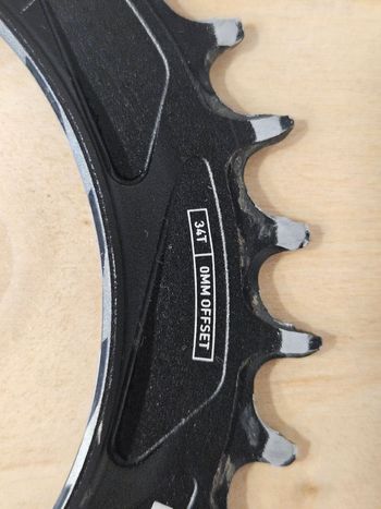 Used Sram T-Type 34T chainring 2024 bike — image 3 of 6