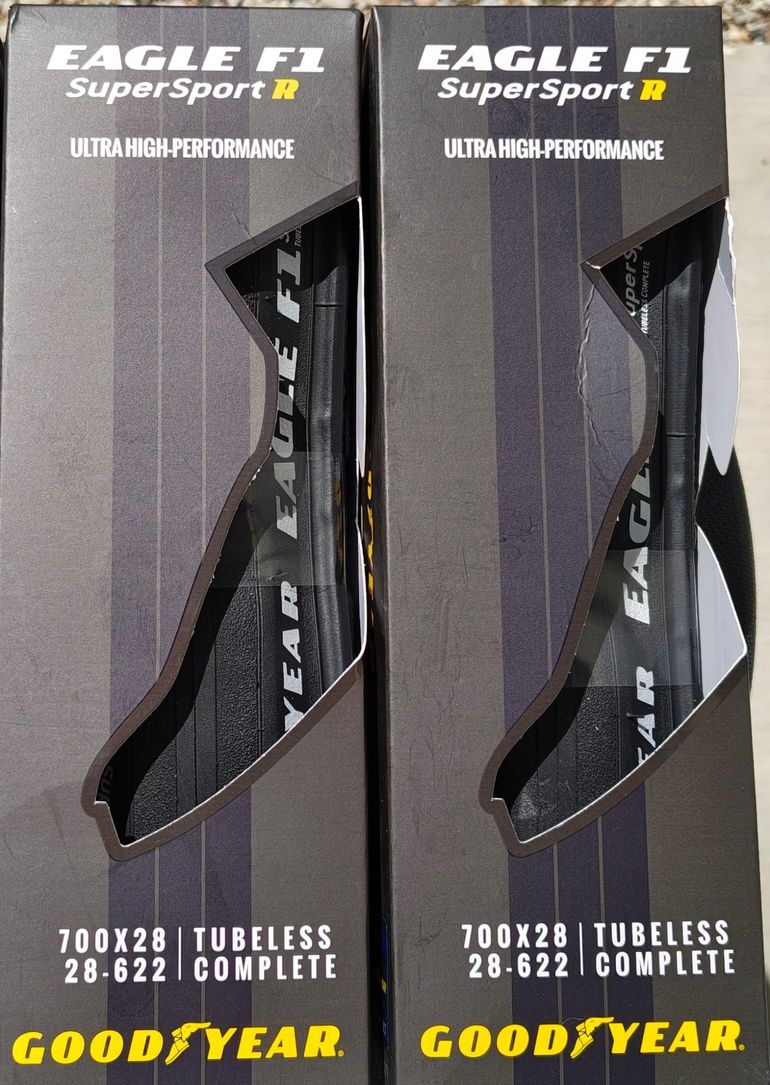 Used Goodyear Eagle F1 SuperSport R Tubeless 700x28 bike — image 1 of 2