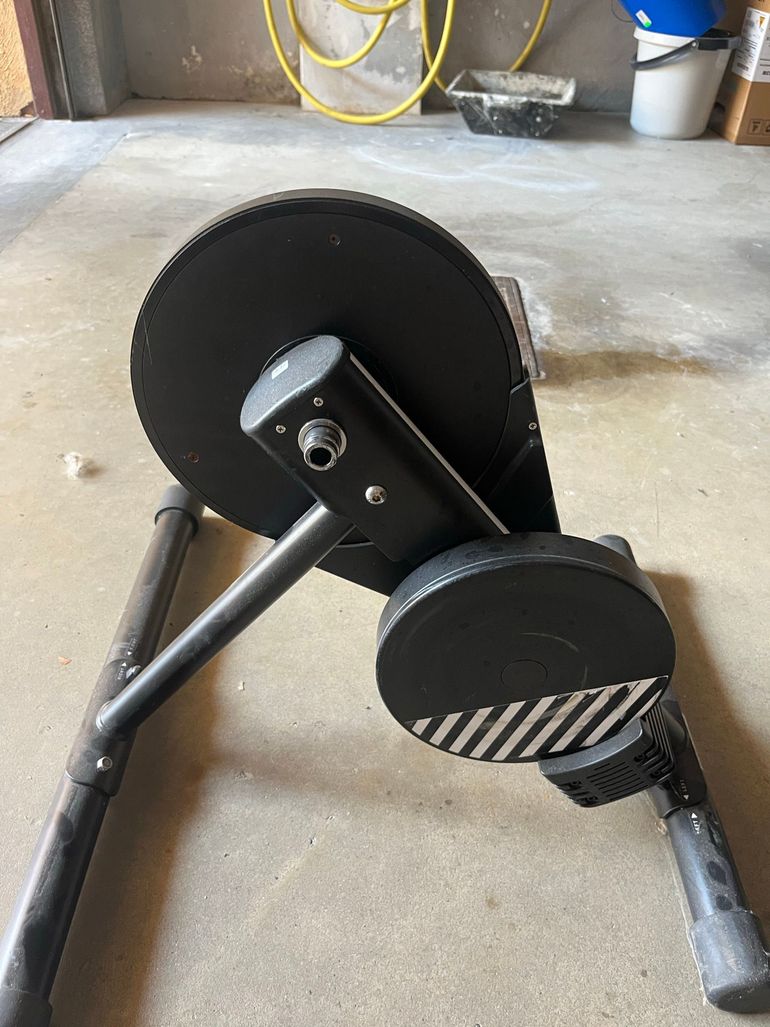 Used Van Rysel D100 Smart Trainer with Zwift Cog and Click bike — image 1 of 3