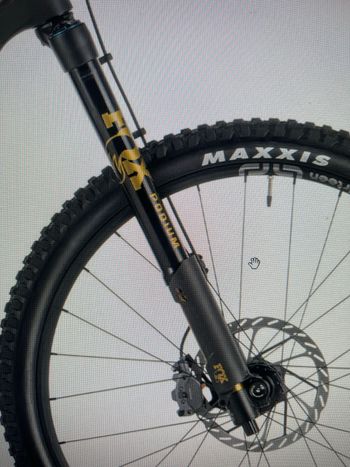 Used Fox Podium Inverted Fork 2026 bike