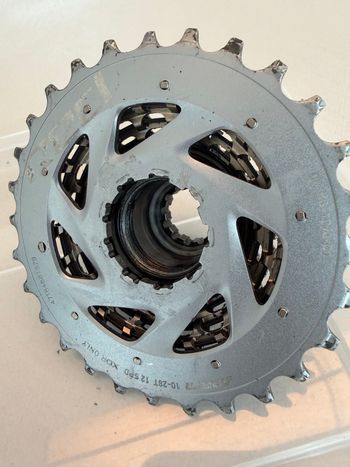 Used Sram Red AXS XG-1290 Cassette 12-Speed 10-28T 2022 bike — image 2 of 3