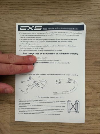 Used exs R175 38cm 2026 bike — image 6 of 6