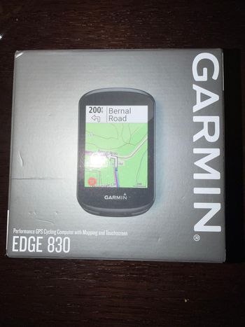 Used Garmin Edge 830 GPS Cycling Computer bike — image 4 of 4