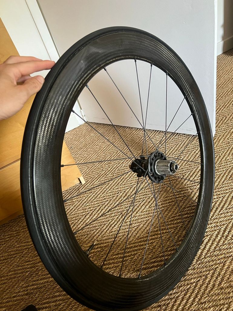 Used Fulcrum Speed 55 DB Carbone Disque Boyaux 2019 bike — image 1 of 4