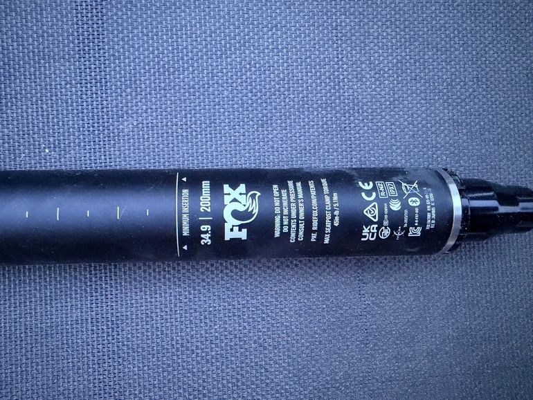 Used Fox Transfer Neo Wireless Dropper Seatpost 2026 bike — image 2 of 3