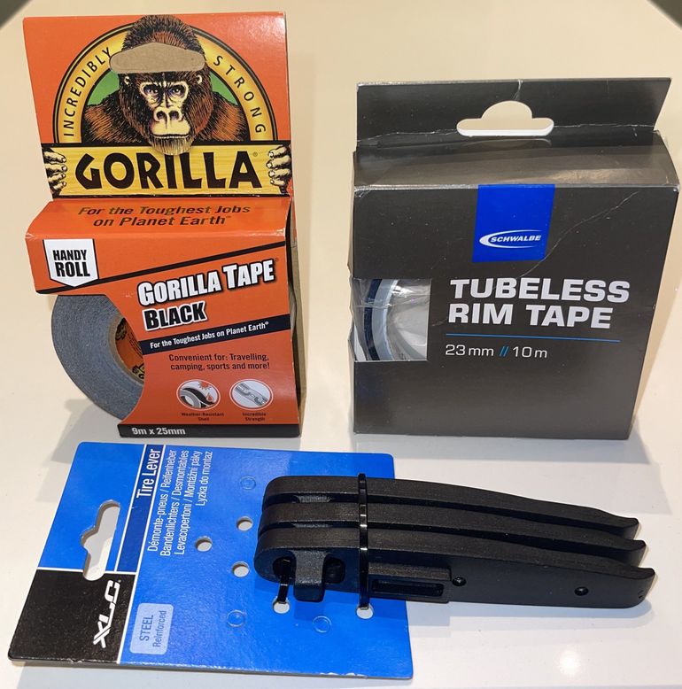 Used Schwalbe Gorilla Tape 25mm x 10m bike — image 1 of 1