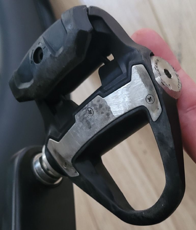 Used Garmin Rally RS100 Single-Sensing Power Meter Pedals 2025 bike — image 2 of 4