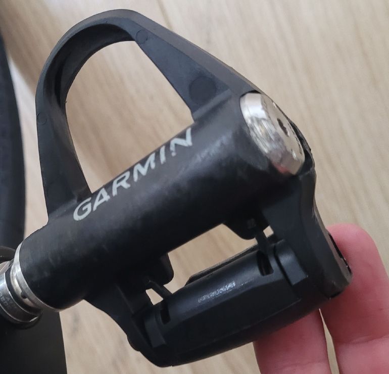 Used Garmin Rally RS100 Single-Sensing Power Meter Pedals 2025 bike — image 1 of 4