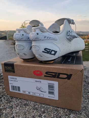 Used Sidi CWIRE2S WHITE bike