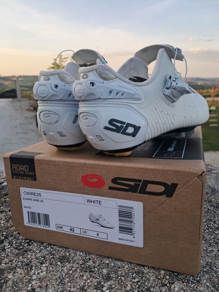 Used Sidi CWIRE2S WHITE bike — image 1 of 4