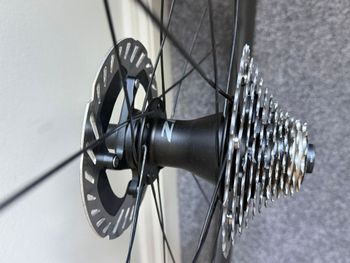 Used Zipp Carbon wheels - 404 Firecrest - Shimano Freehun 2026 bike — image 3 of 4