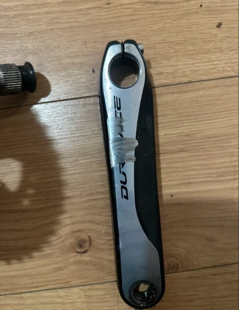 Used Shimano Dura Ace FC-9000 11v 170mm 50/34 bike — image 2 of 4