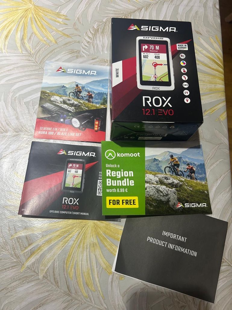 Used Sigma ROX 12.1 EVO GPS Bike Computer 2026 bike — image 3 of 4