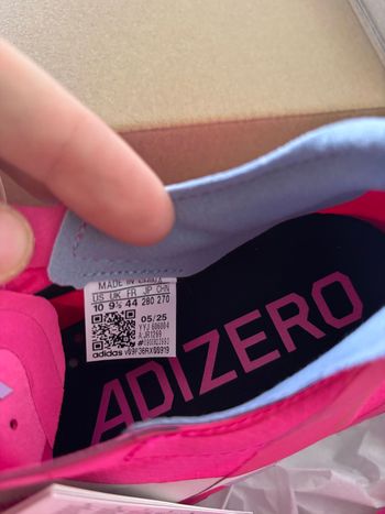 Used Adidas Adizero Adios Pro 4 2025 bike — image 6 of 9