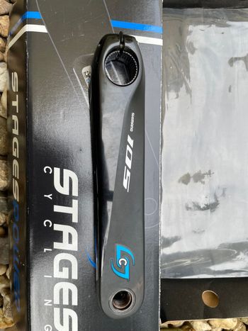 Used Stages Powermeter Shimano 105 FC-R7000 2022 bike