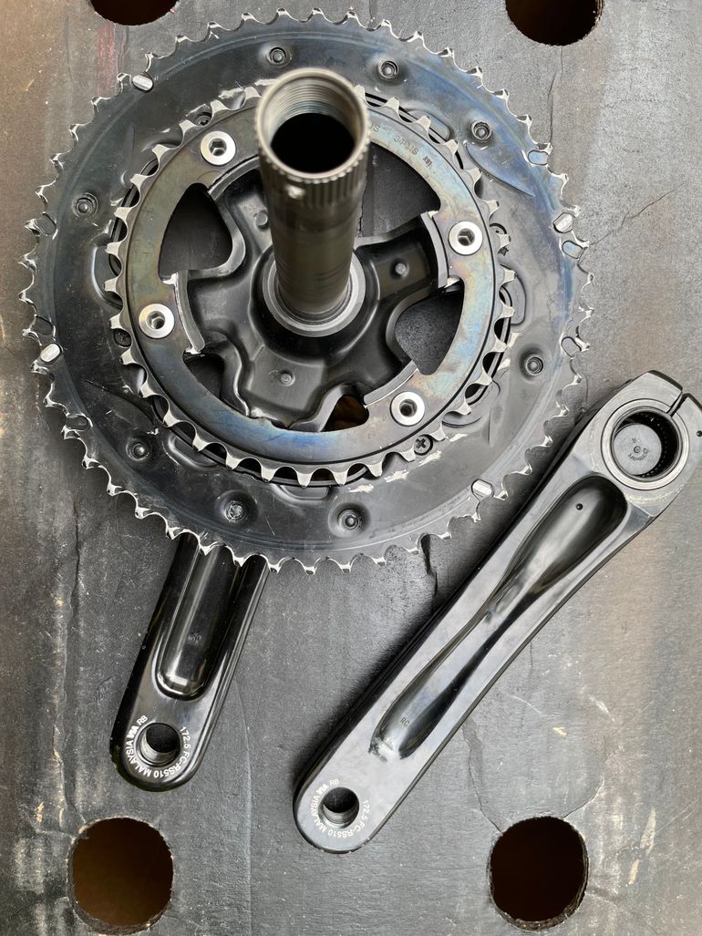 Used Shimano FC-RS510 2x11 Kurbel 172,5mm 50/34 bike — image 4 of 9