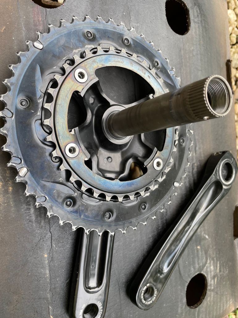 Used Shimano FC-RS510 2x11 Kurbel 172,5mm 50/34 bike — image 8 of 9