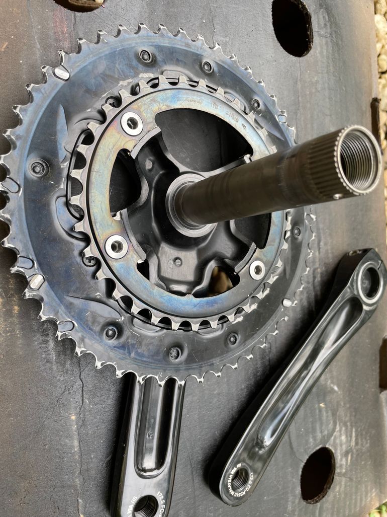 Used Shimano FC-RS510 2x11 Kurbel 172,5mm 50/34 bike — image 7 of 9