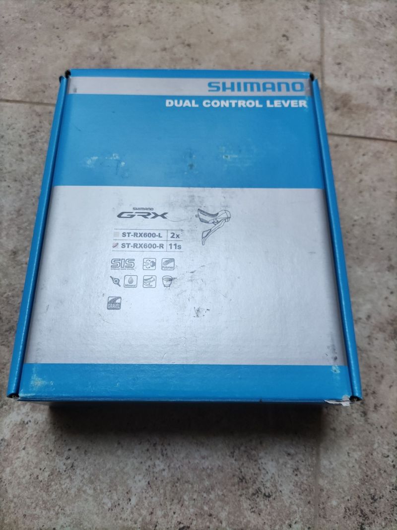Used Shimano GRX RX600 Drivetrain & Pedals