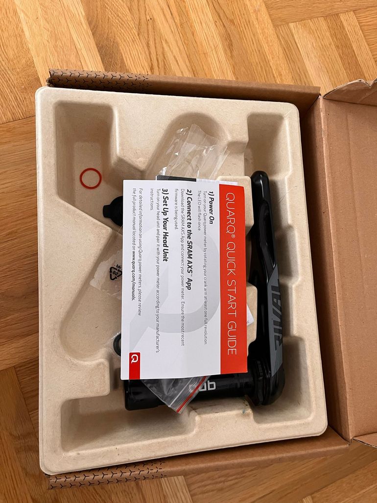 Used Sram Rival DUB AXS Powermeter Upgrade E1 linker Kurbelarm 170mm 2026 bike — image 6 of 6