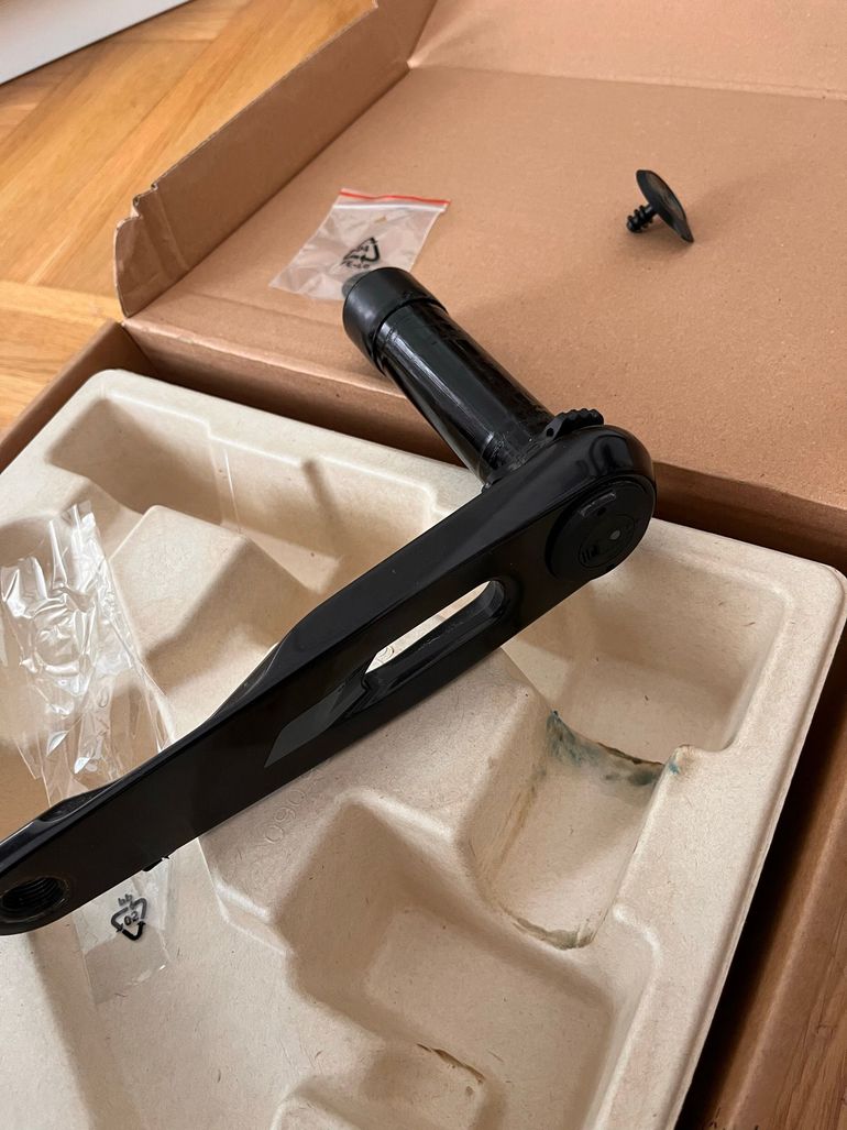 Used Sram Rival DUB AXS Powermeter Upgrade E1 linker Kurbelarm 170mm 2026 bike — image 1 of 6