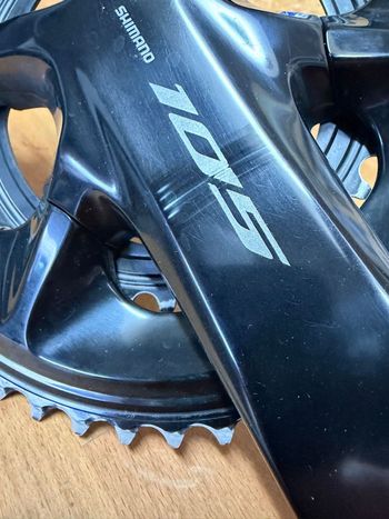 Used Shimano FC-R7100 Crankset 50-34T bike — image 2 of 9