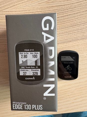 Used Garmin Edge 130 Plus bike