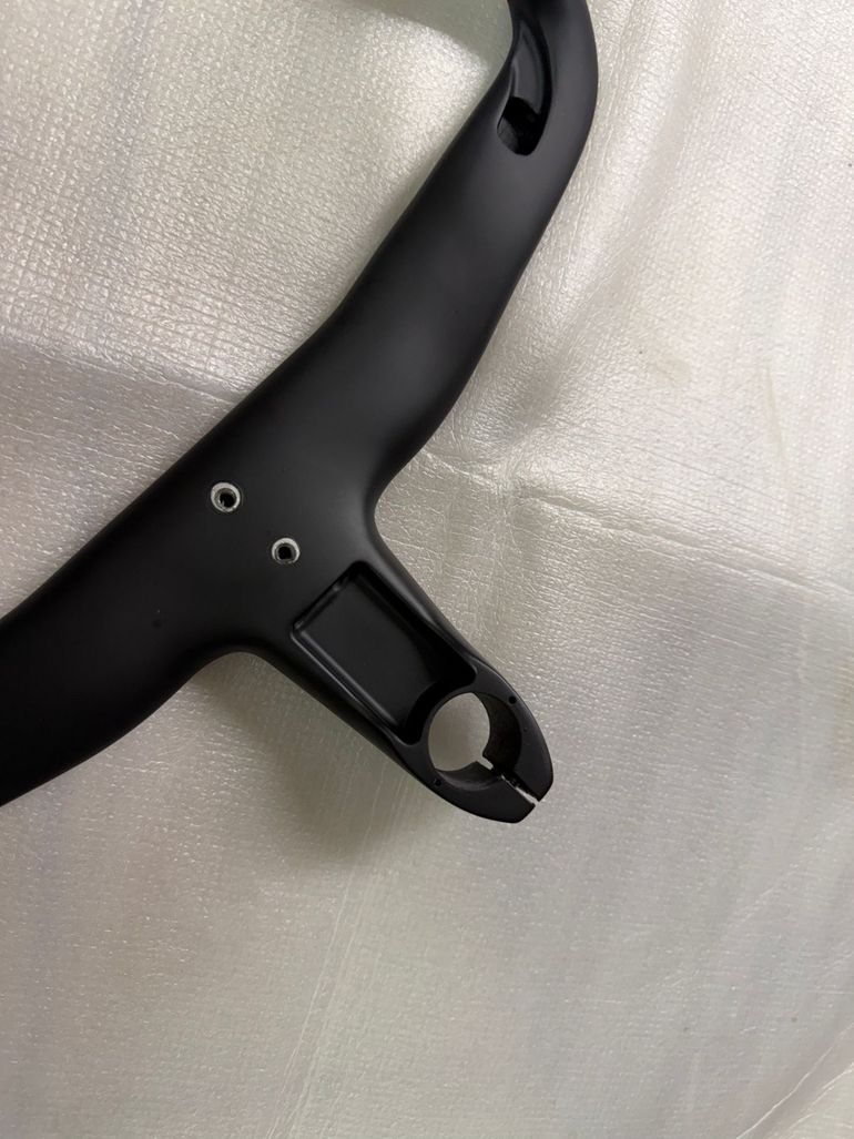 Used VeloBuild Carbon Aero Lenker Vorbau Einheit 400mm 90mm NEU Cockpit Rennrad 2026 bike — image 4 of 7