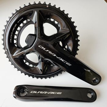 Used Shimano DURA-ACE Dual-sided Power Meter Crankset 2X12s 2024 bike