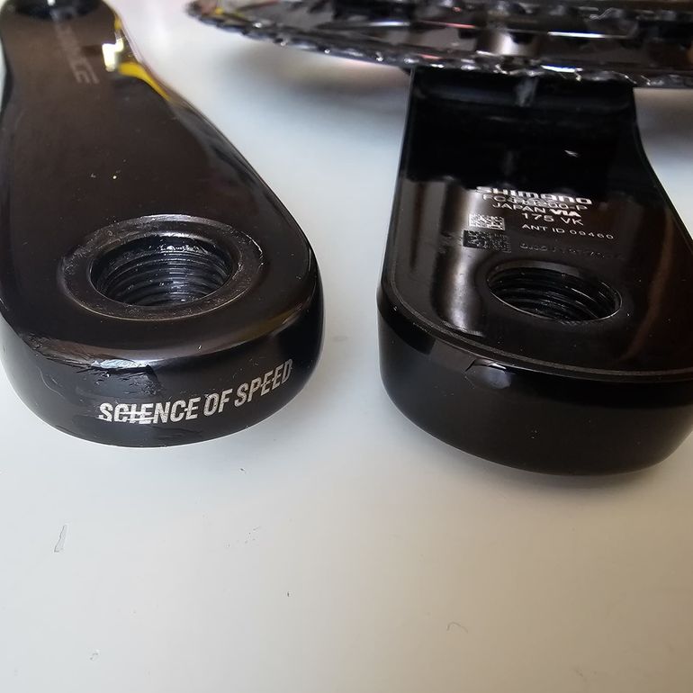 Used Shimano DURA-ACE Dual-sided Power Meter Crankset 2X12s 2024 bike — image 6 of 6