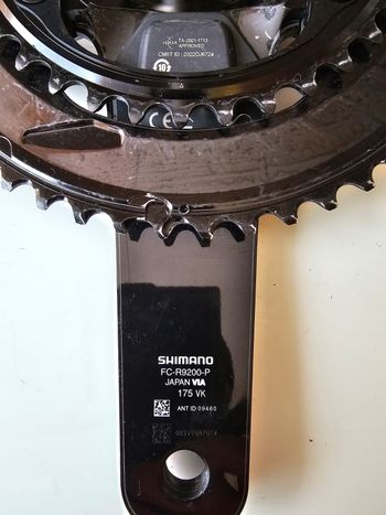 Used Shimano DURA-ACE Dual-sided Power Meter Crankset 2X12s 2024 bike — image 4 of 6
