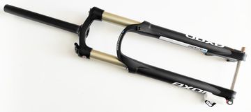 Używany Sr Suntour Axon RLR DS Air 27.5" 120mm Fork 15x100mm Steerer 1-1/8" 15QLC32 Fork