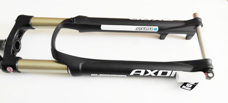 Used Sr Suntour Axon RLR DS Air 27.5" 120mm Fork 15x100mm Steerer 1-1/8" 15QLC32 bike — image 4 of 15