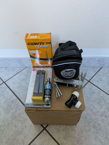 Used Pro Borsa sottosella con accessori bike