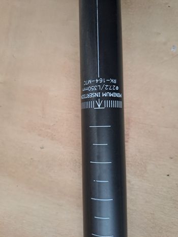 Used Bianchi RC Seatpost FSA K-Force 27.2mm 350mm bike — image 6 of 6