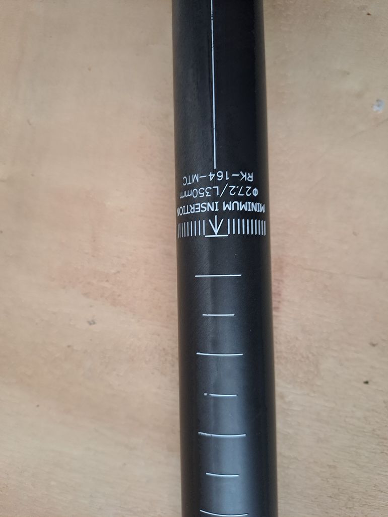 Used Bianchi RC Seatpost FSA K-Force 27.2mm 350mm bike — image 6 of 6