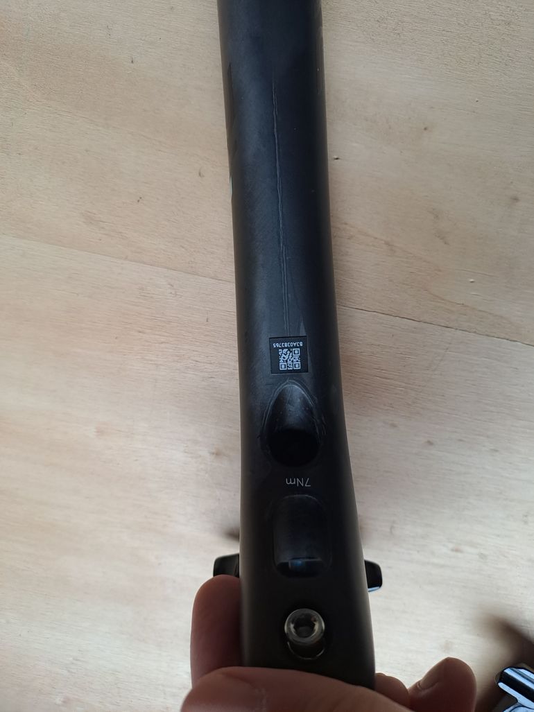 Used Bianchi RC Seatpost FSA K-Force 27.2mm 350mm bike — image 5 of 6