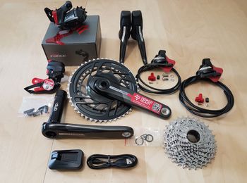 Used Sram Force eTap AXS 2x12S Disc bike