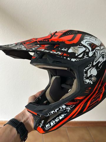 Airoh Fighters Millenium Helmet bike d'occasion — image 7 sur 8